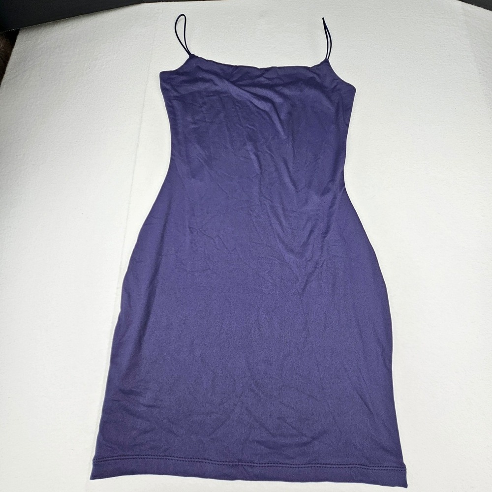 Lillusory Purple‎ Bodycon Mini Dress Small Spaghetti Strap Y2K Indie Grunge Slip